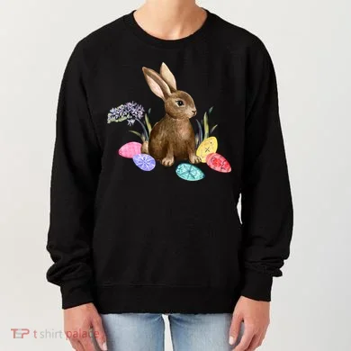 Easter Bunny Egg Spring Holiday Cute Women's Sweatshirt