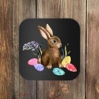 Easter Bunny Egg Spring Holiday Cute Coaster thumb 0