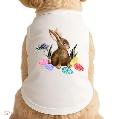 Easter Bunny Egg Spring Holiday Cute Doggie Tank
