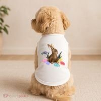 Easter Bunny Egg Spring Holiday Cute Doggie Tank thumb 2
