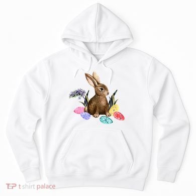 Easter Bunny Egg Spring Holiday Cute Hoodie