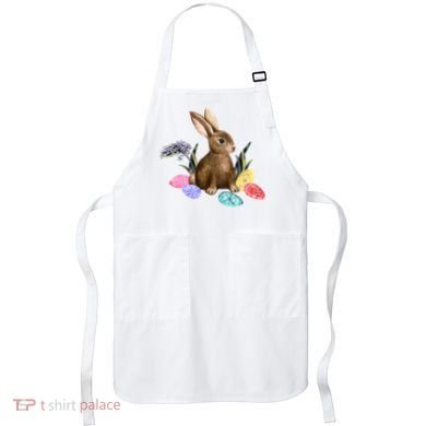 Easter Bunny Egg Spring Holiday Cute Apron