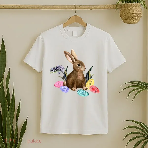 Easter Bunny Egg Spring Holiday Cute T-Shirt