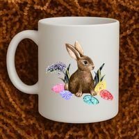 Easter Bunny Egg Spring Holiday Cute Coffee Mug thumb 2