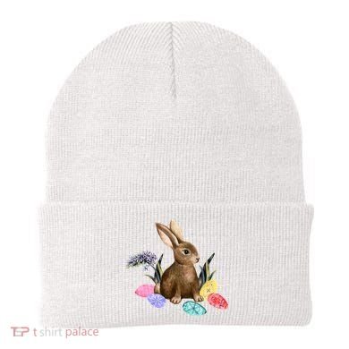 Easter Bunny Egg Spring Holiday Cute Beanie