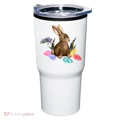 Easter Bunny Egg Spring Holiday Cute Tumbler