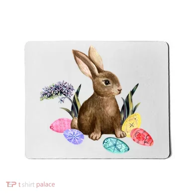 Easter Bunny Egg Spring Holiday Cute Mousepad
