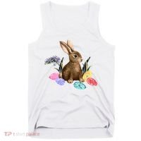Easter Bunny Egg Spring Holiday Cute Tank Top thumb 0