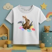 Easter Bunny Egg Spring Holiday Cute Toddler T-Shirt thumb 3