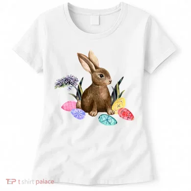 Easter Bunny Egg Spring Holiday Cute Women's T-Shirt