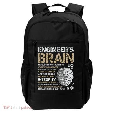 Engineers Brain Funny Process Engineer Men Engineering Gift Backpack