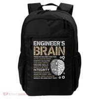 Engineers Brain Funny Process Engineer Men Engineering Gift Backpack thumb 0