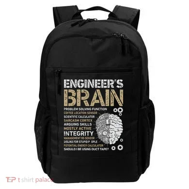 Engineers Brain Funny Process Engineer Men Engineering Gift Backpack