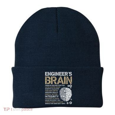 Engineers Brain Funny Process Engineer Men Engineering Gift Beanie