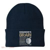 Engineers Brain Funny Process Engineer Men Engineering Gift Beanie thumb 0