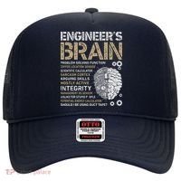Engineers Brain Funny Process Engineer Men Engineering Gift Hat thumb 0