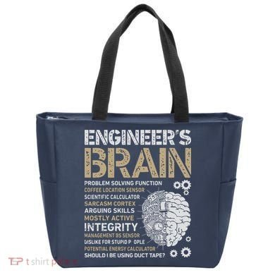 Engineers Brain Funny Process Engineer Men Engineering Gift Tote Bag