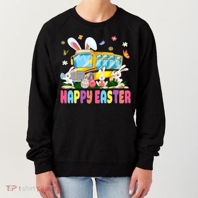 Every Bunny's Favorite School Bus Driver Happy Easter Day Women's Sweatshirt