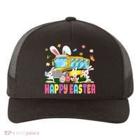 Every Bunny's Favorite School Bus Driver Happy Easter Day Yupoong Adult 5-Panel Trucker Hat thumb 0