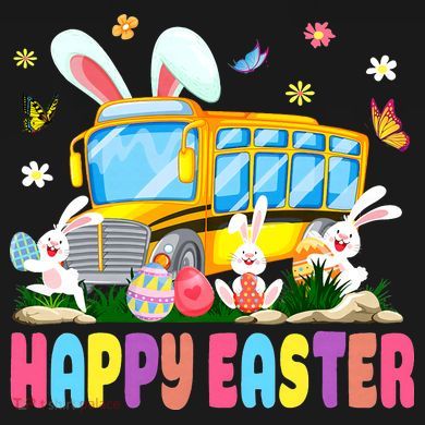 Every Bunny's Favorite School Bus Driver Happy Easter Day Yupoong Adult 5-Panel Trucker Hat