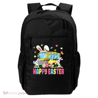 Every Bunny's Favorite School Bus Driver Happy Easter Day Backpack
