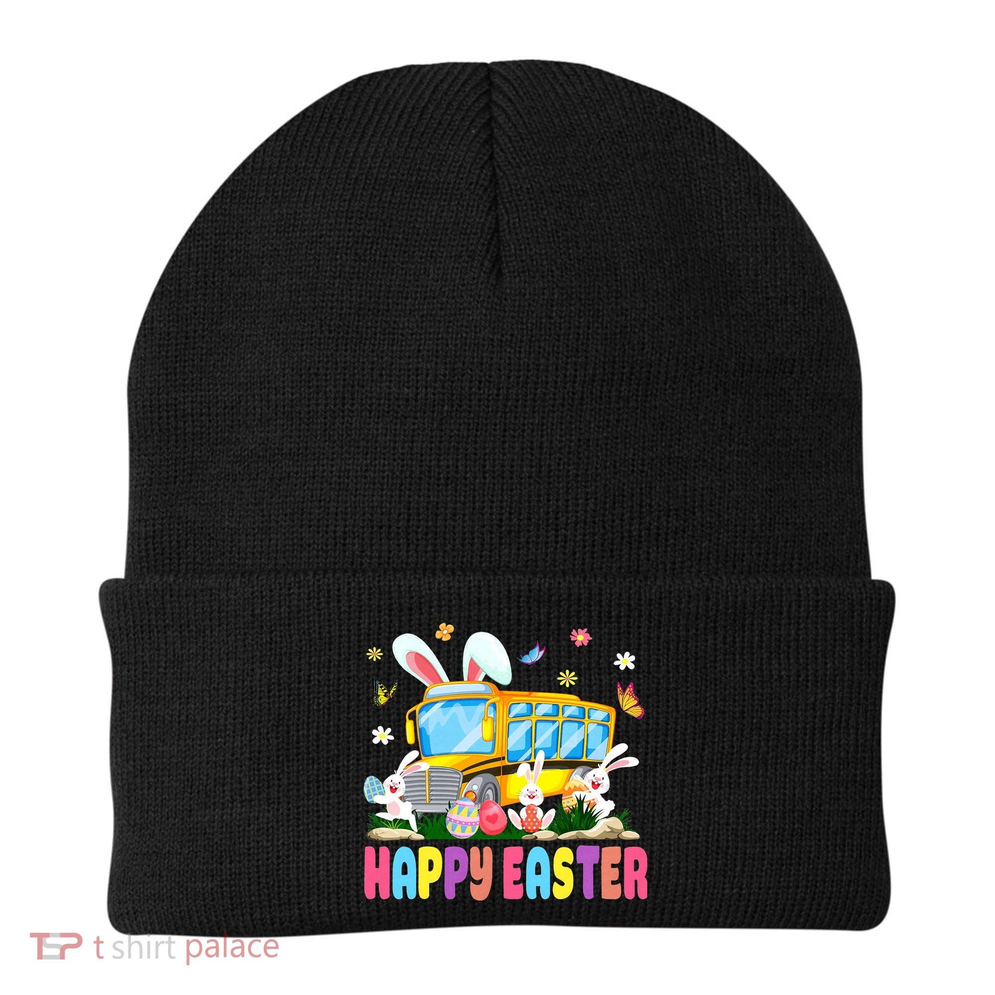 Every Bunny's Favorite School Bus Driver Happy Easter Day Beanie