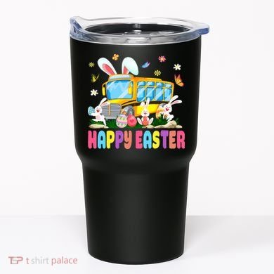 Every Bunny's Favorite School Bus Driver Happy Easter Day Tumbler
