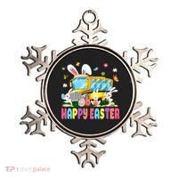 Every Bunny's Favorite School Bus Driver Happy Easter Day Ornament thumb 0