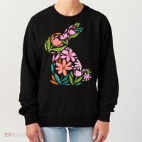 Easter Bunny Flower Holiday Women's Sweatshirt thumb 0