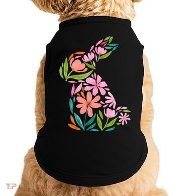 Easter Bunny Flower Holiday Doggie Tank