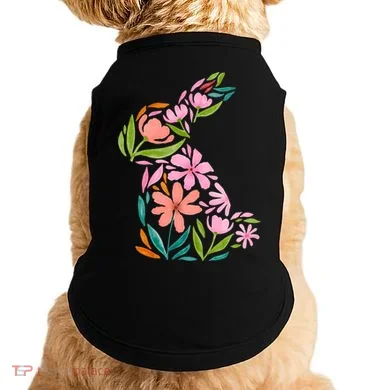 Easter Bunny Flower Holiday Doggie Tank