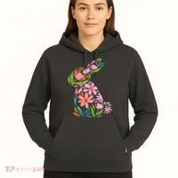 Easter Bunny Flower Holiday Hoodie thumb 5