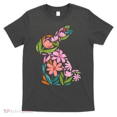 Easter Bunny Flower Holiday T-Shirt