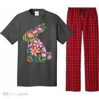 Easter Bunny Flower Holiday Pajama Set thumb 0