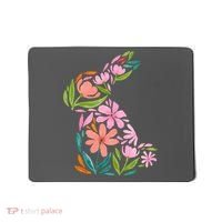 Easter Bunny Flower Holiday Mousepad thumb 0