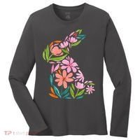 Easter Bunny Flower Holiday Women's Long Sleeve Shirt thumb 0