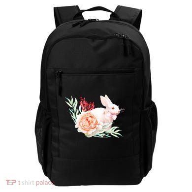 Easter Bunny Flower Spring Art Backpack