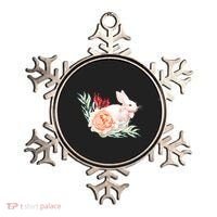 Easter Bunny Flower Spring Art Ornament thumb 0