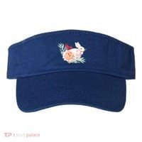 Easter Bunny Flower Spring Art Visor thumb 0
