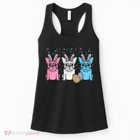 Easter Bunny French Bulldogs Frenchie Dogs Men Women Women's Tank Top thumb 0