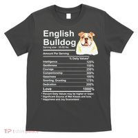English Bulldog Facts Gift Funny English Bulldog Mama T-Shirt thumb 0