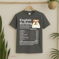 English Bulldog Facts Gift Funny English Bulldog Mama T-Shirt thumb 2
