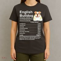 English Bulldog Facts Gift Funny English Bulldog Mama T-Shirt thumb 4