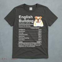 English Bulldog Facts Gift Funny English Bulldog Mama T-Shirt thumb 5