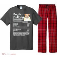 English Bulldog Facts Gift Funny English Bulldog Mama Pajama Set thumb 0