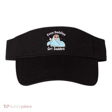 Even Baddies Get Saddies Funny Cat Sarcastic Meme Visor
