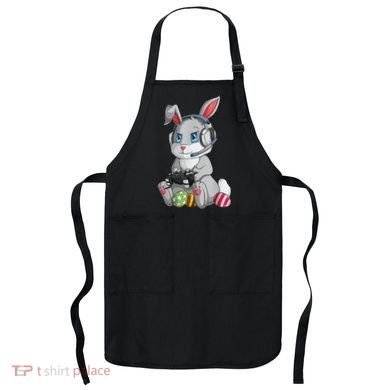 Easter Bunny Gamer Apron