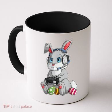 Easter Bunny Gamer Coffee Mug