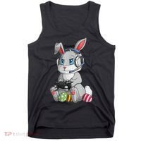 Easter Bunny Gamer Tank Top thumb 0