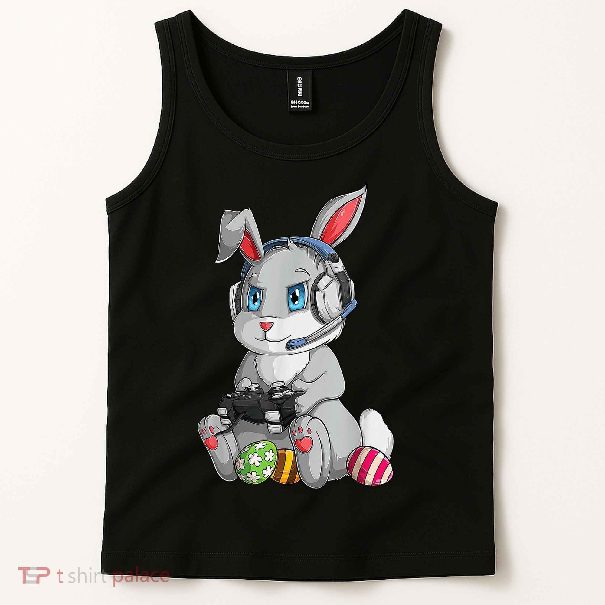 Easter Bunny Gamer Tank Top